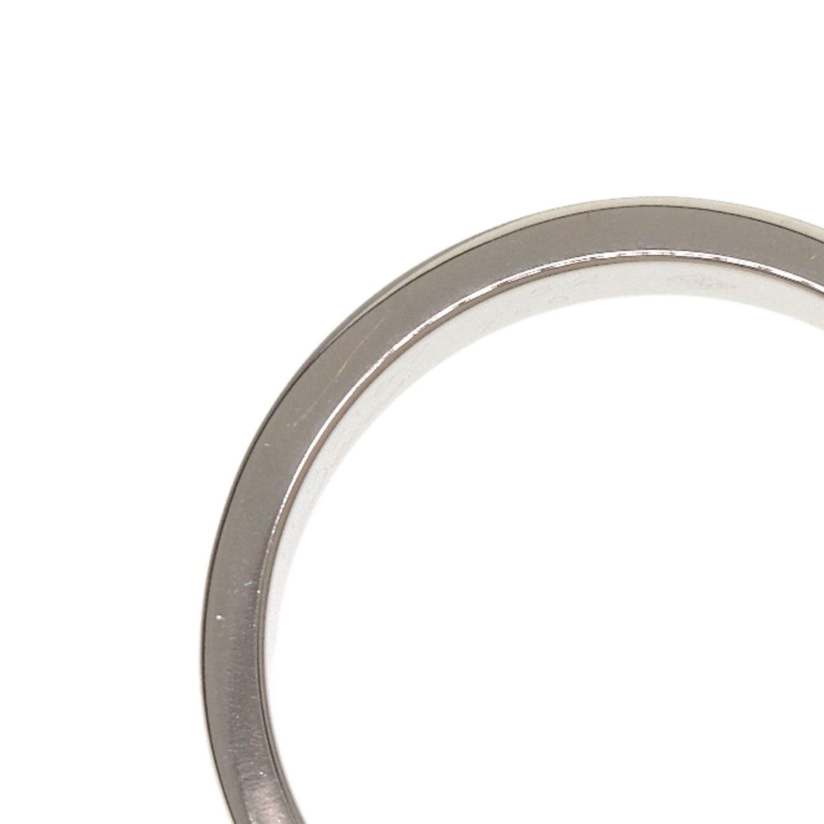 CARTIER love ring #52 Ring K18 White Gold Ladies [Used]