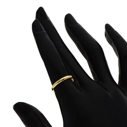 CARTIER Wedding Band #49 Ring K18 Yellow Gold Ladies [Used]