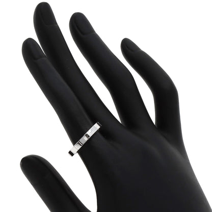 CARTIER Laniere # 51 Ring K18 White Gold Ladies [Used]