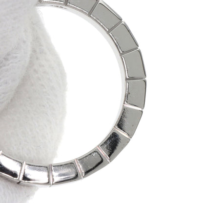 CARTIER Laniere # 51 Ring K18 White Gold Ladies [Used]