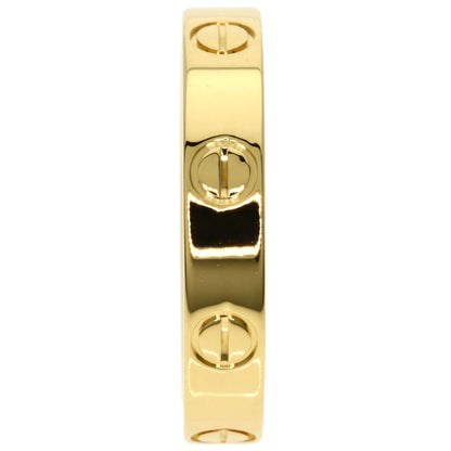CARTIER mini love ring #54 Ring K18 Yellow Gold Ladies [Used]