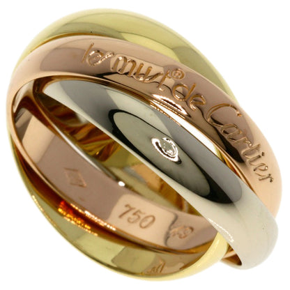 CARTIER Trinity #49 Ring K18 Yellow Gold K18 White GoldLadies [Used]
