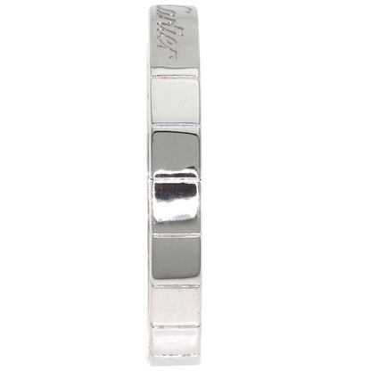 CARTIER Laniere # 54 Ring K18 White Gold Ladies [Used]