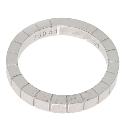 CARTIER Laniere # 54 Ring K18 White Gold Ladies [Used]