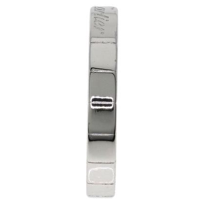 CARTIER Laniere # 48 Ring K18 White Gold Ladies [Used]