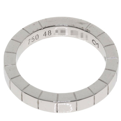CARTIER Laniere # 48 Ring K18 White Gold Ladies [Used]
