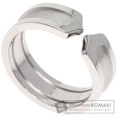 CARTIER C2 Ring SM #53 Ring K18 White Gold Ladies [Used]