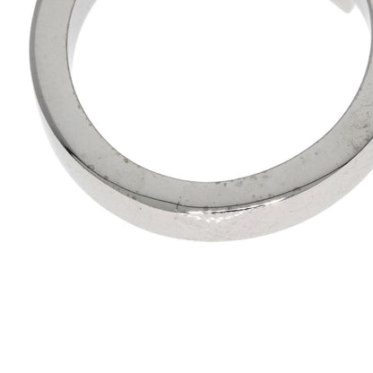 Chopard Happy Diamond Square Ring K18 White Gold Ladies [Used]