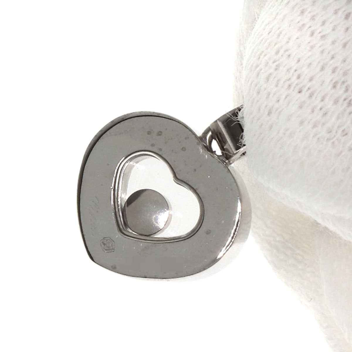 Chopard Happy diamond Necklace K18 White Gold Ladies [Used]