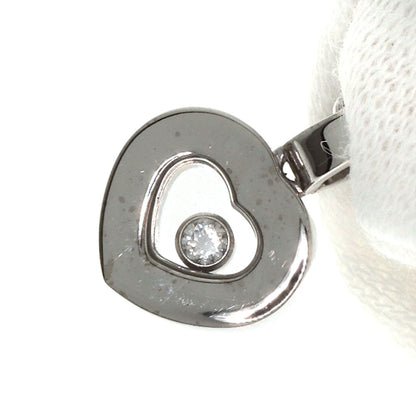 Chopard Happy diamond Necklace K18 White Gold Ladies [Used]