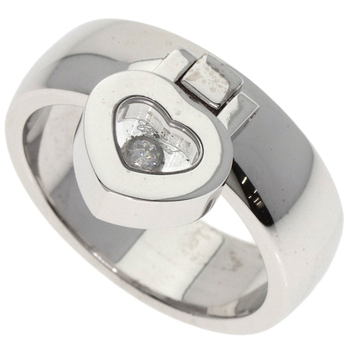 Chopard Happy diamond Ring K18 White Gold Ladies [Used]