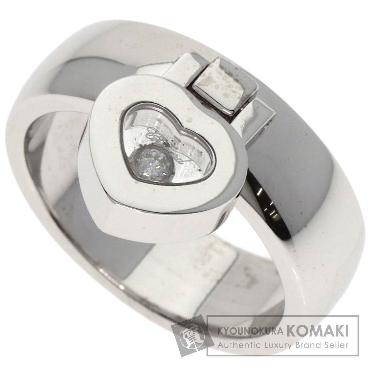 Chopard Happy diamond Ring K18 White Gold Ladies [Used]