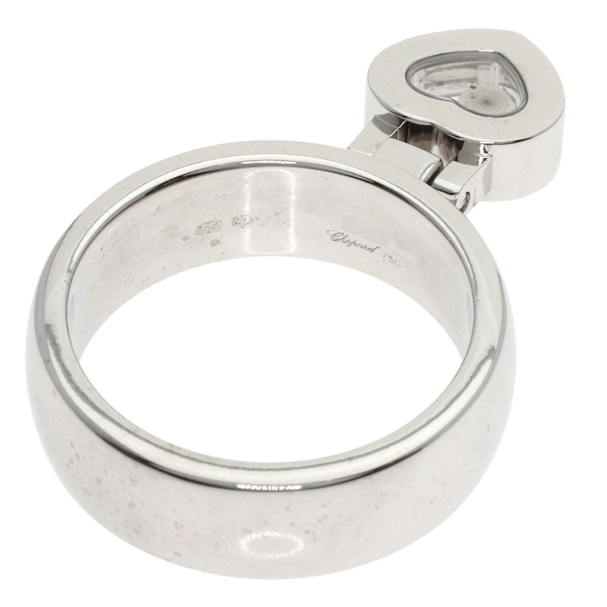 Chopard Happy diamond Ring K18 White Gold Ladies [Used]
