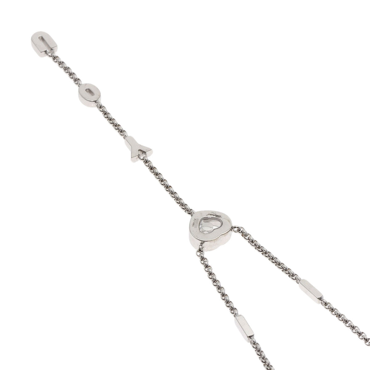 Chopard Happy diamond Necklace K18 White Gold Ladies [Used]