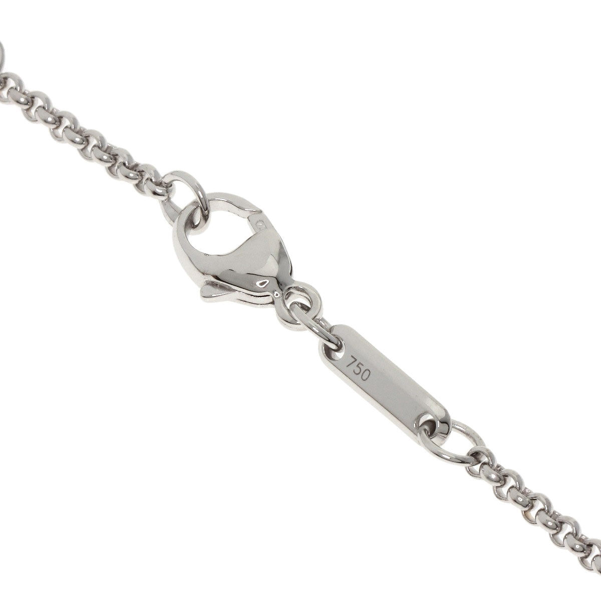 Chopard Happy diamond Necklace K18 White Gold Ladies [Used]