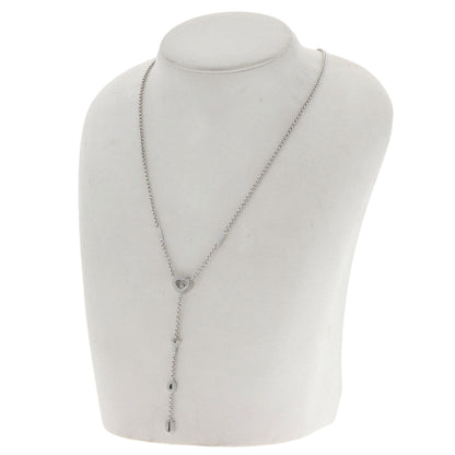 Chopard Happy diamond Necklace K18 White Gold Ladies [Used]