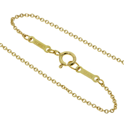 TIFFANY&Co. Open heart Necklace K18 Yellow Gold Ladies [Used]