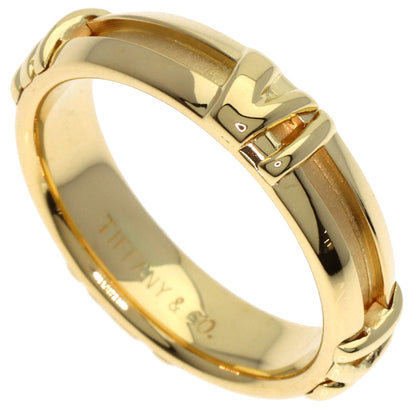 TIFFANY&Co. Atlas Ring K18 Yellow Gold Ladies [Used]