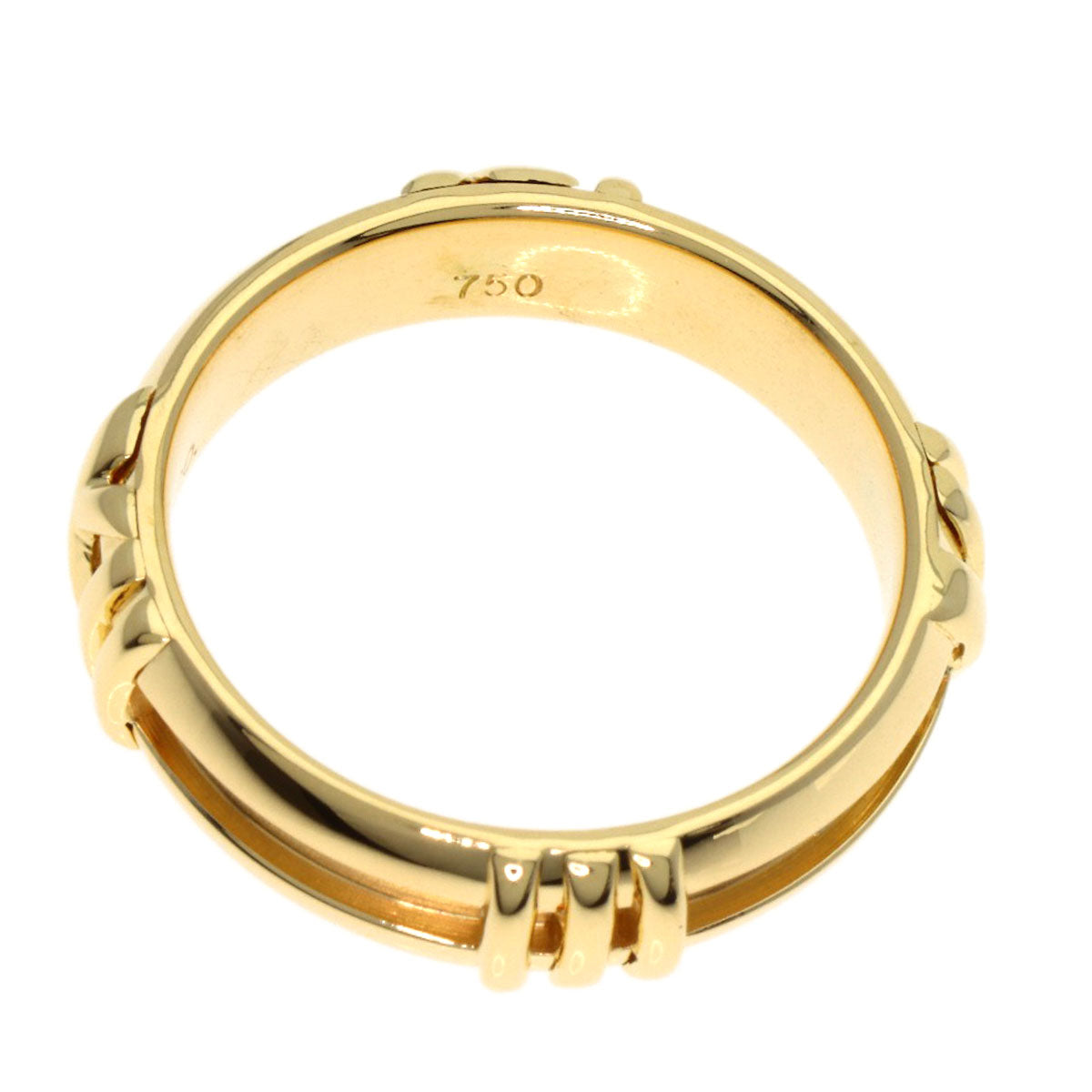 TIFFANY&Co. Atlas Ring K18 Yellow Gold Ladies [Used]