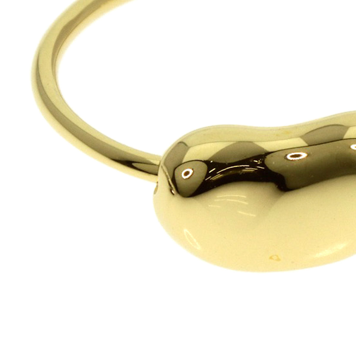 TIFFANY&Co. Bean Ring K18 Yellow Gold Ladies [Used]