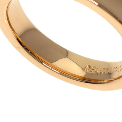 TIFFANY&Co. 1837 Narrow 2P Diamond Ring K18 Pink Gold Ladies [Used]