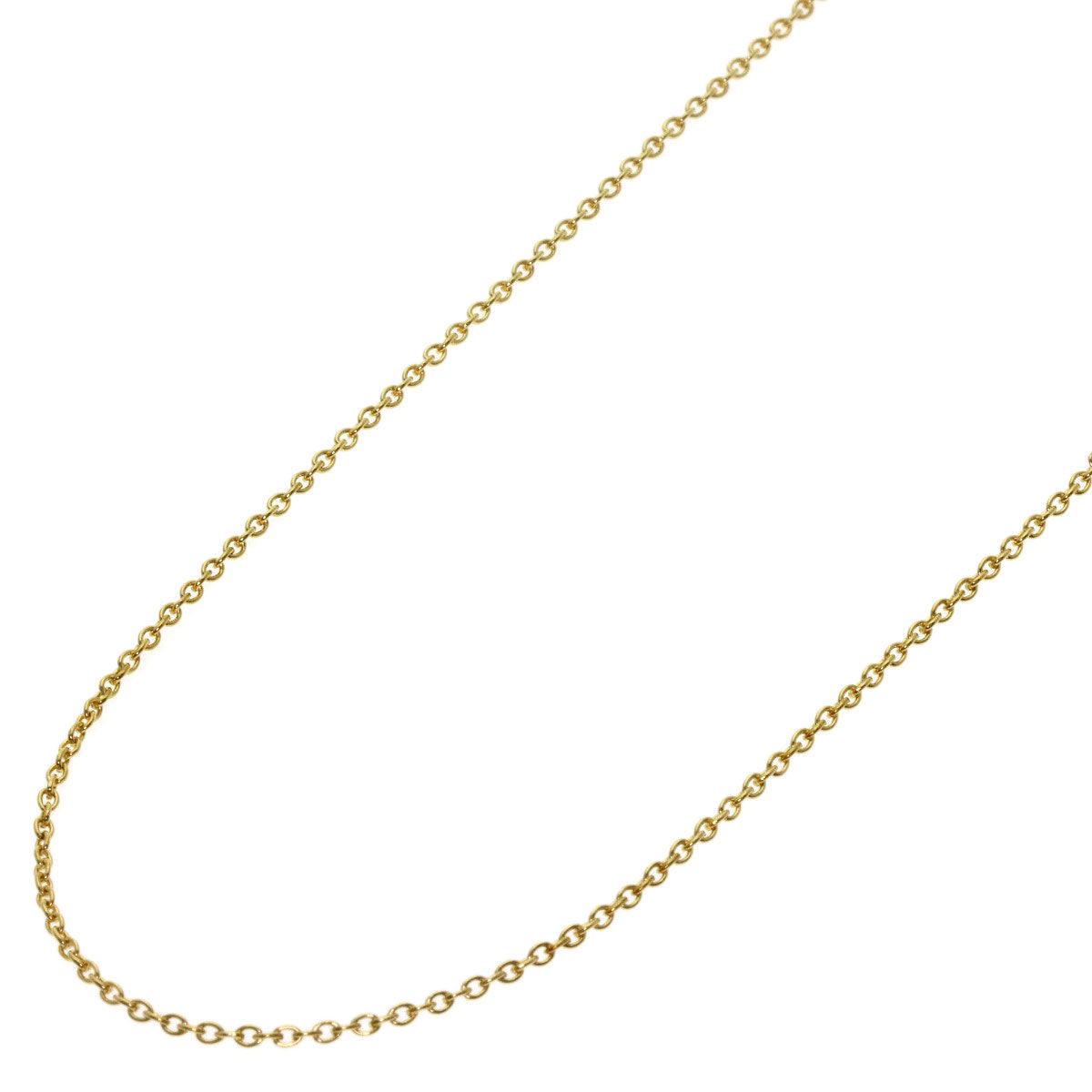 TIFFANY&Co. Chain 14.2" Necklace K18 Yellow Gold Ladies [Used]