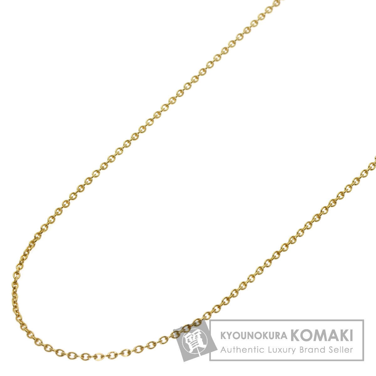 TIFFANY&Co. Chain 14.2" Necklace K18 Yellow Gold Ladies [Used]