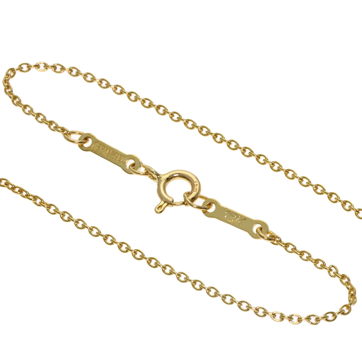 TIFFANY&Co. Chain 14.2" Necklace K18 Yellow Gold Ladies [Used]