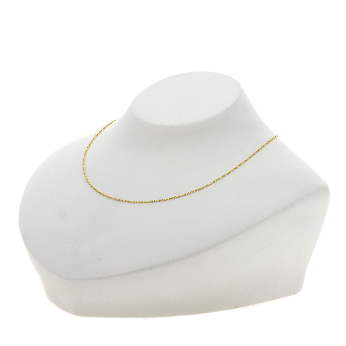 TIFFANY&Co. Chain 14.2" Necklace K18 Yellow Gold Ladies [Used]