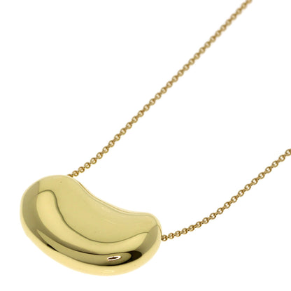 TIFFANY&Co. Bean Necklace K18 Yellow Gold Ladies [Used]