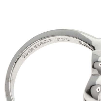 TIFFANY&Co. Loving Heart Diamond Ring K18 White Gold Ladies [Used]