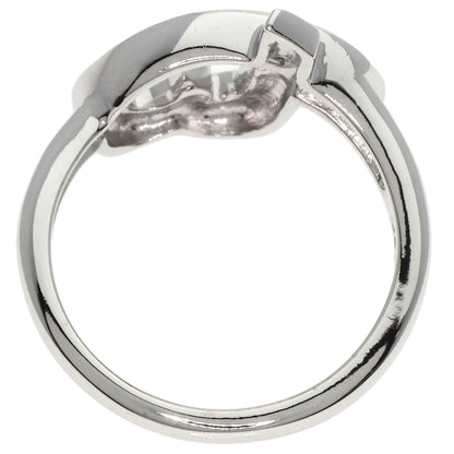 TIFFANY&Co. Loving Heart Diamond Ring K18 White Gold Ladies [Used]
