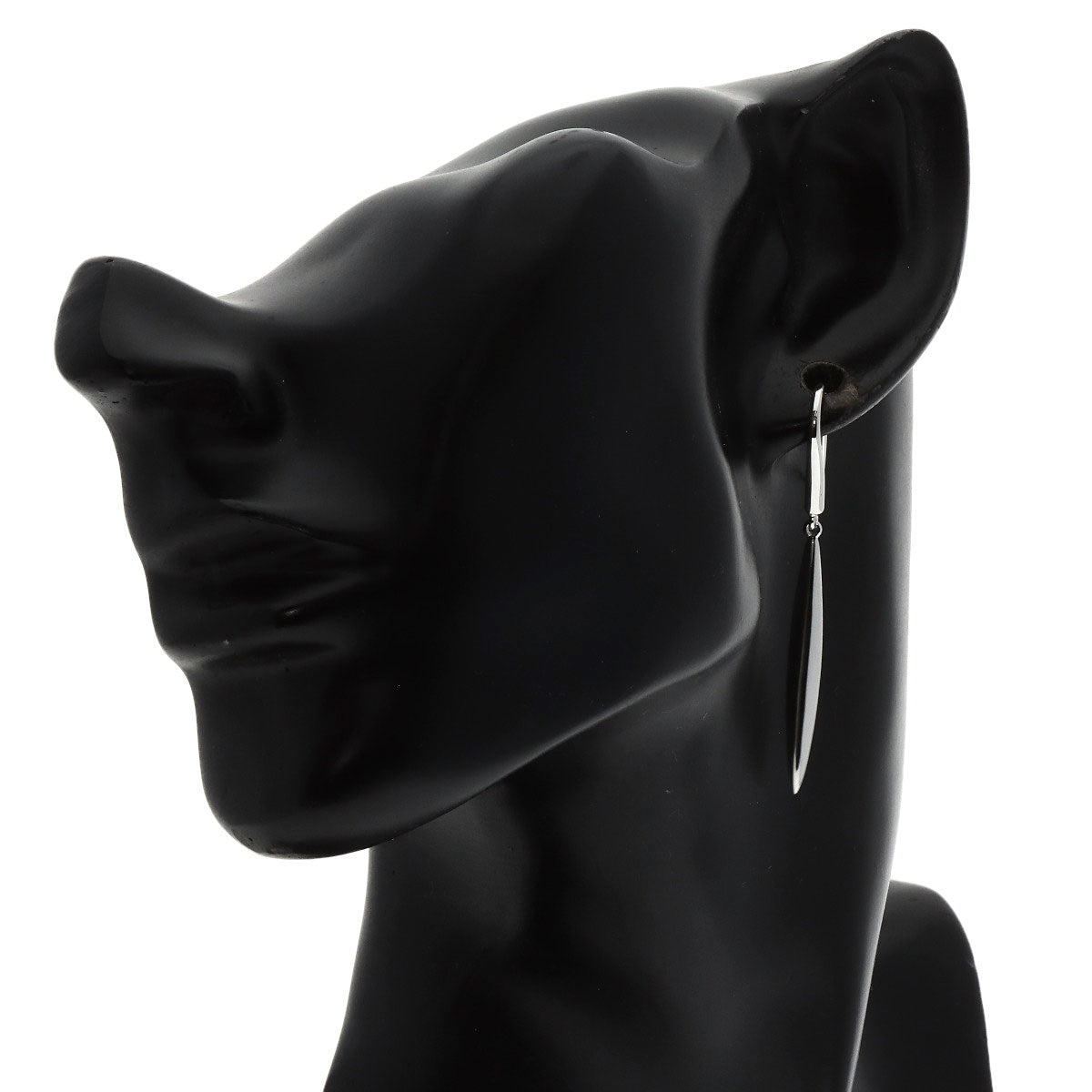 TIFFANY&Co. feather hook earring earring K18 White Gold Ladies [Used]