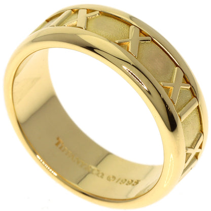TIFFANY&Co. Atlas Ring K18 Yellow Gold Ladies [Used]