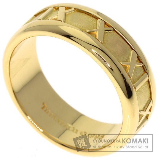 TIFFANY&Co. Atlas Ring K18 Yellow Gold Ladies [Used]