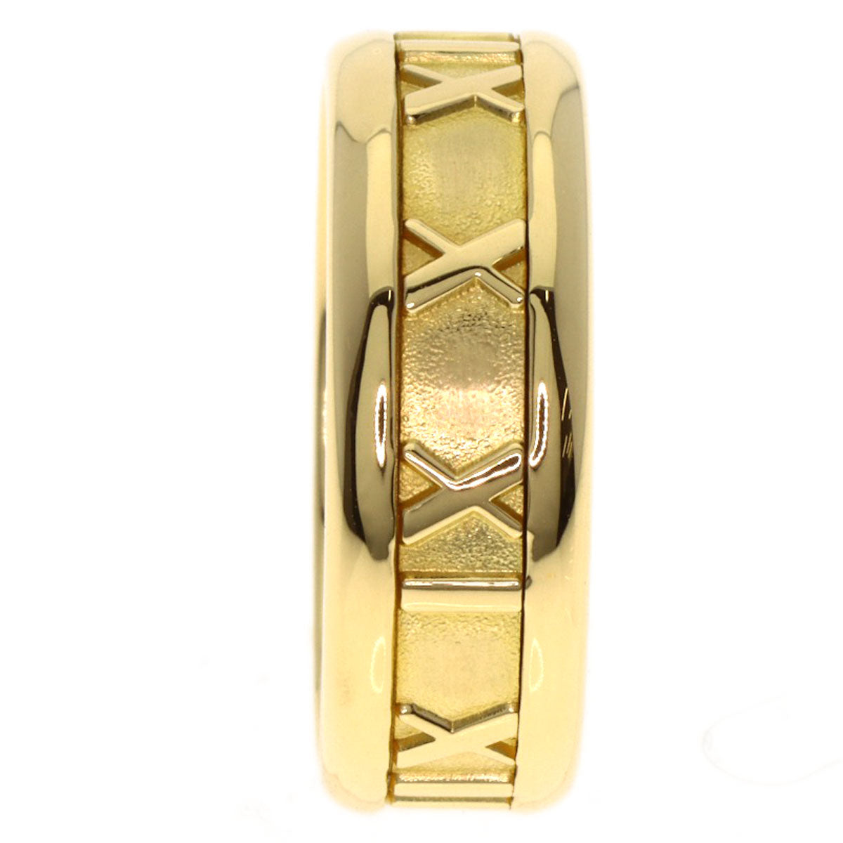 TIFFANY&Co. Atlas Ring K18 Yellow Gold Ladies [Used]