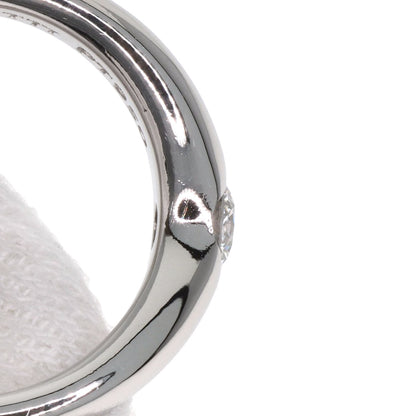 ティファニー エルサペレッティ カーブドバンド ダイヤモンド リング・指輪 プラチナPT950 レディース 【中古】【TIFFANY&Co.】