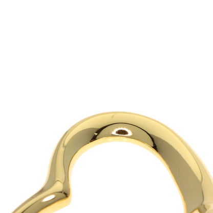 TIFFANY&Co. Open heart Pendant top K18 Yellow Gold Ladies [Used]