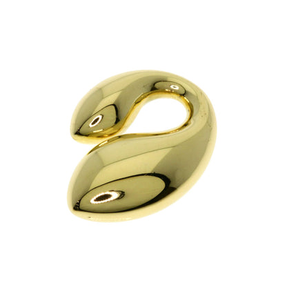 TIFFANY&Co. Double teardrop Pendant top K18 Yellow Gold Ladies [Used]