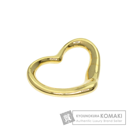 TIFFANY&Co. Open heart Pendant top K18 Yellow Gold Ladies [Used]