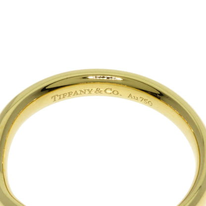 TIFFANY&Co. Curved band Ring K18 Yellow Gold Ladies [Used]