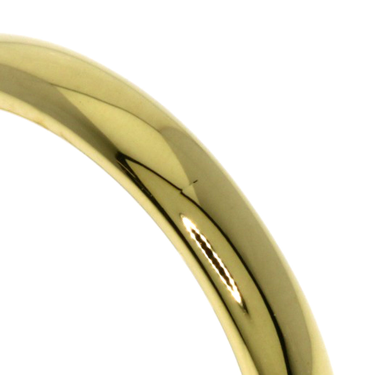 TIFFANY&Co. Curved band Ring K18 Yellow Gold Ladies [Used]