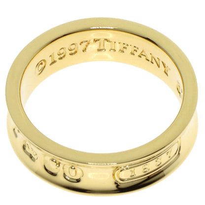TIFFANY&Co. 1837 Ring K18 Yellow Gold Ladies [Used]