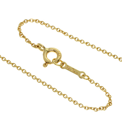 TIFFANY&Co. kiss Necklace K18 Yellow Gold Ladies [Used]