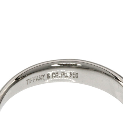 TIFFANY&Co. Open Heart Diamond Ring Platinum PT950 Ladies [Used]