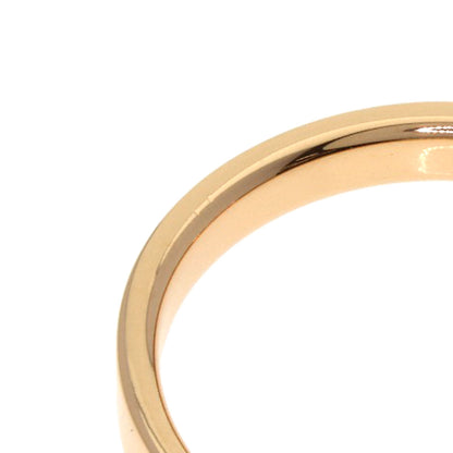 TIFFANY&Co. Flat band Ring K18 Pink Gold Ladies [Used]