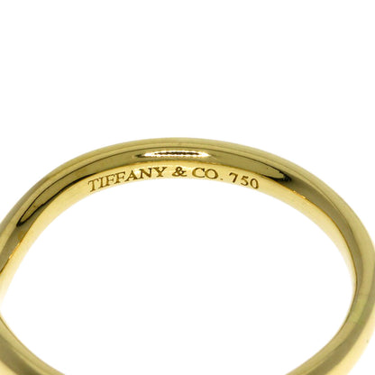 TIFFANY&Co. Curved band Ring K18 Yellow Gold Ladies [Used]