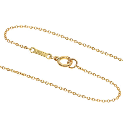 TIFFANY&Co. Open heart Necklace K18 Yellow Gold Ladies [Used]