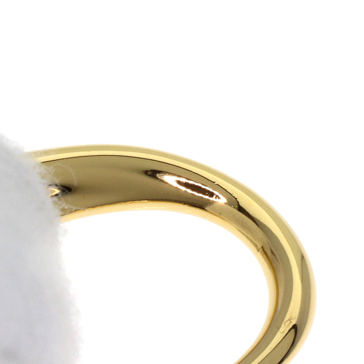 TIFFANY&Co. Open heart Necklace K18 Yellow Gold Ladies [Used]