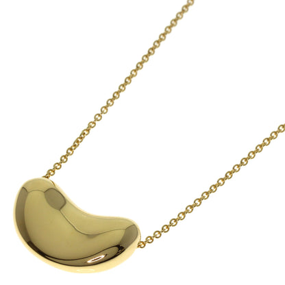 TIFFANY&Co. Bean Necklace K18 Yellow Gold Ladies [Used]